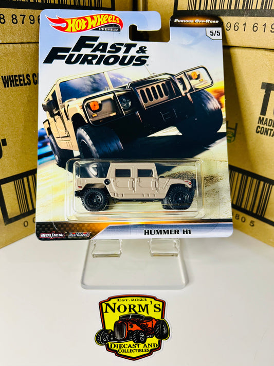 Hot Wheels Premium Fast & Furious Hummer H1 Furious Off-Road 5/5