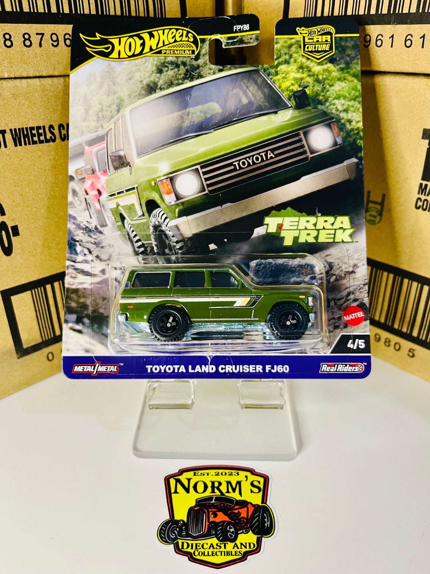 Hot Wheels Toyota Land Cruiser FJ60