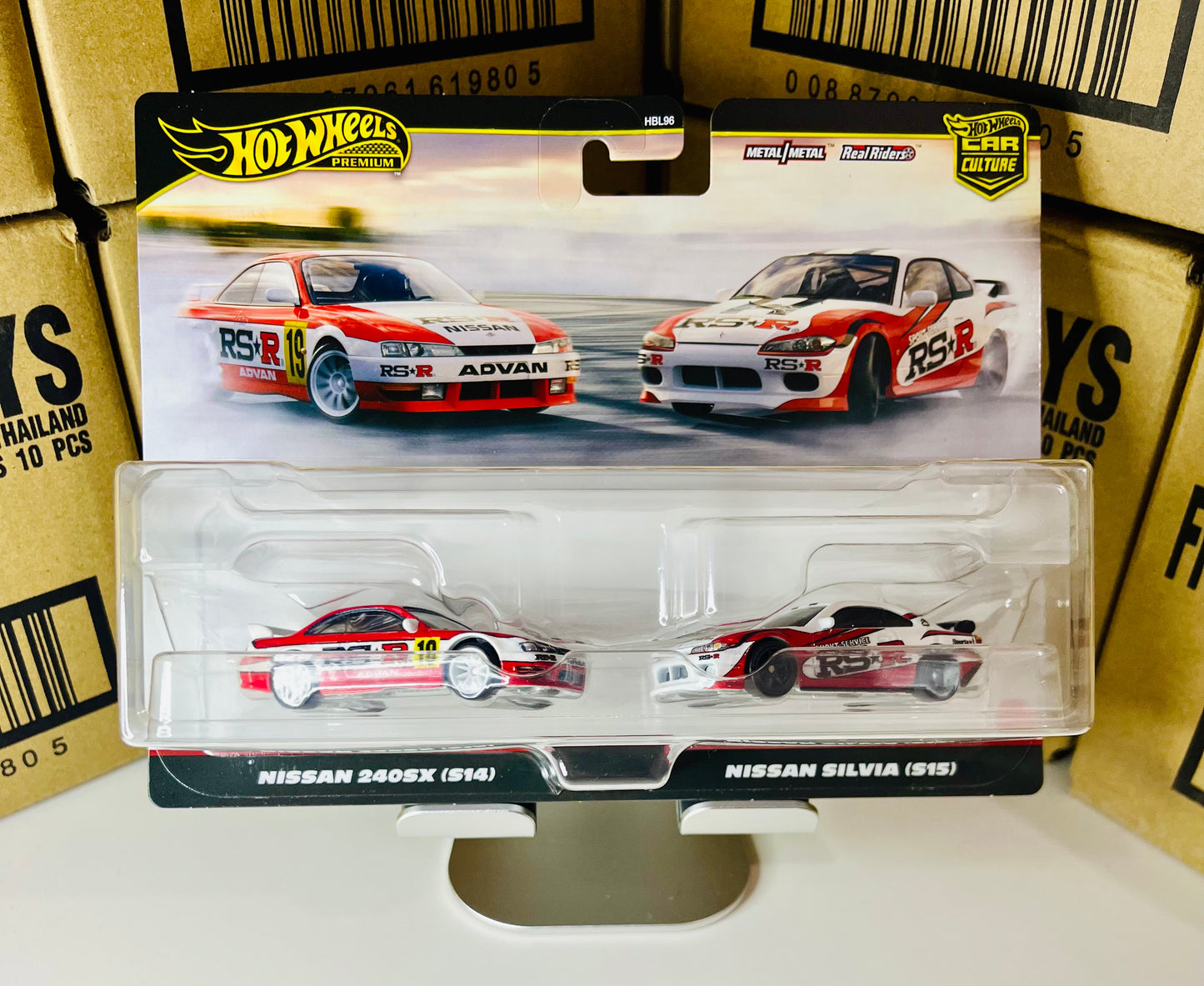 Hot Wheels Car Culture Nissan 250SX (S14) & Nissan Silvia (S15)