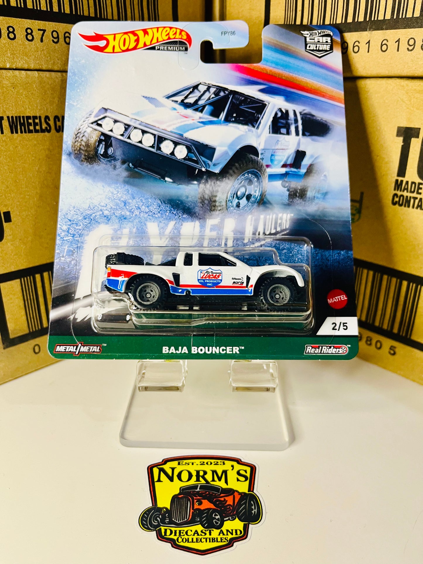 Hot Wheels Premium Car Culture Baja Bouncer Hyper Haulers 2/5