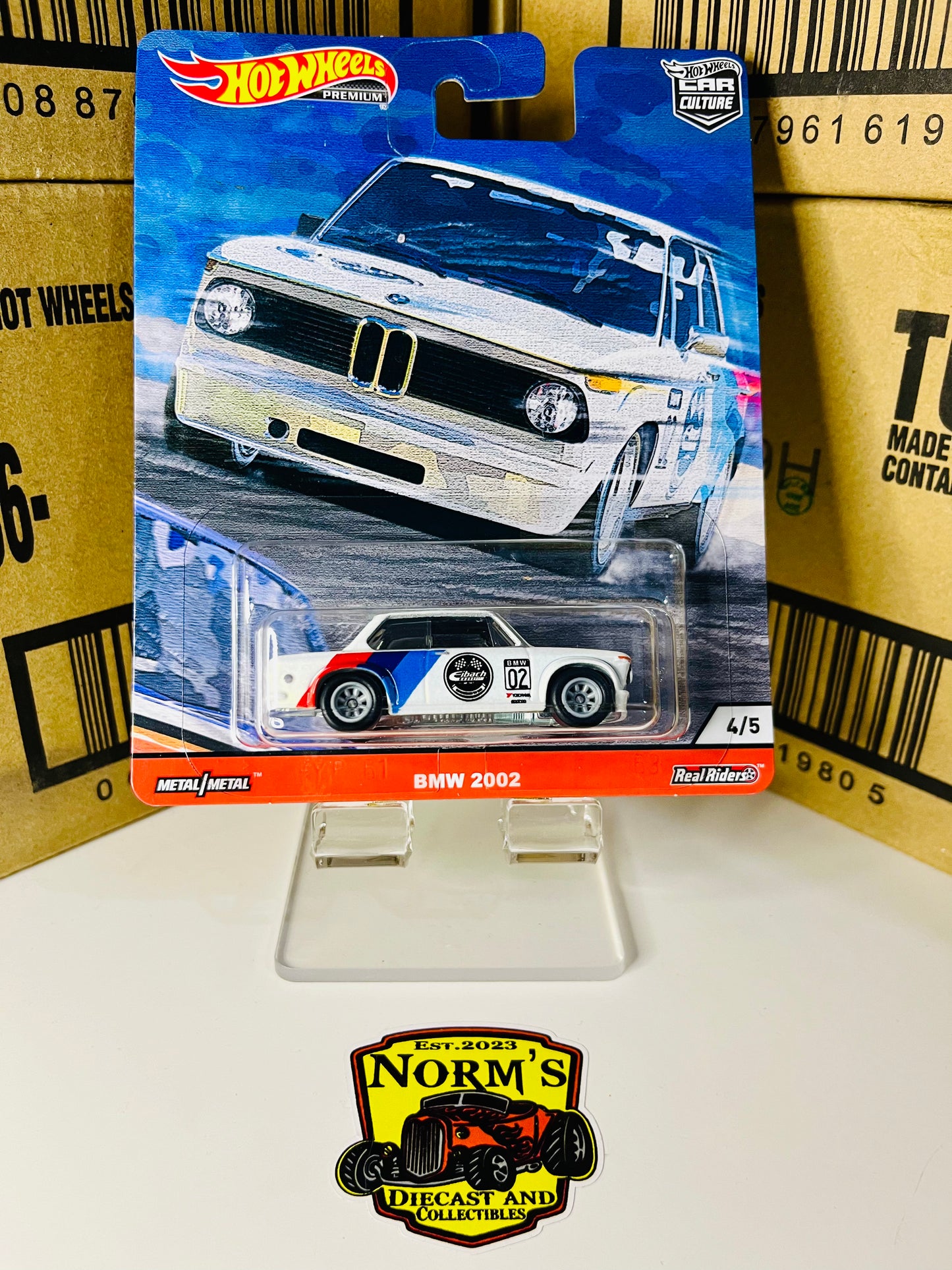 Hot Wheels Premium Car Culture BMW 2002 Door Slammers 4/5