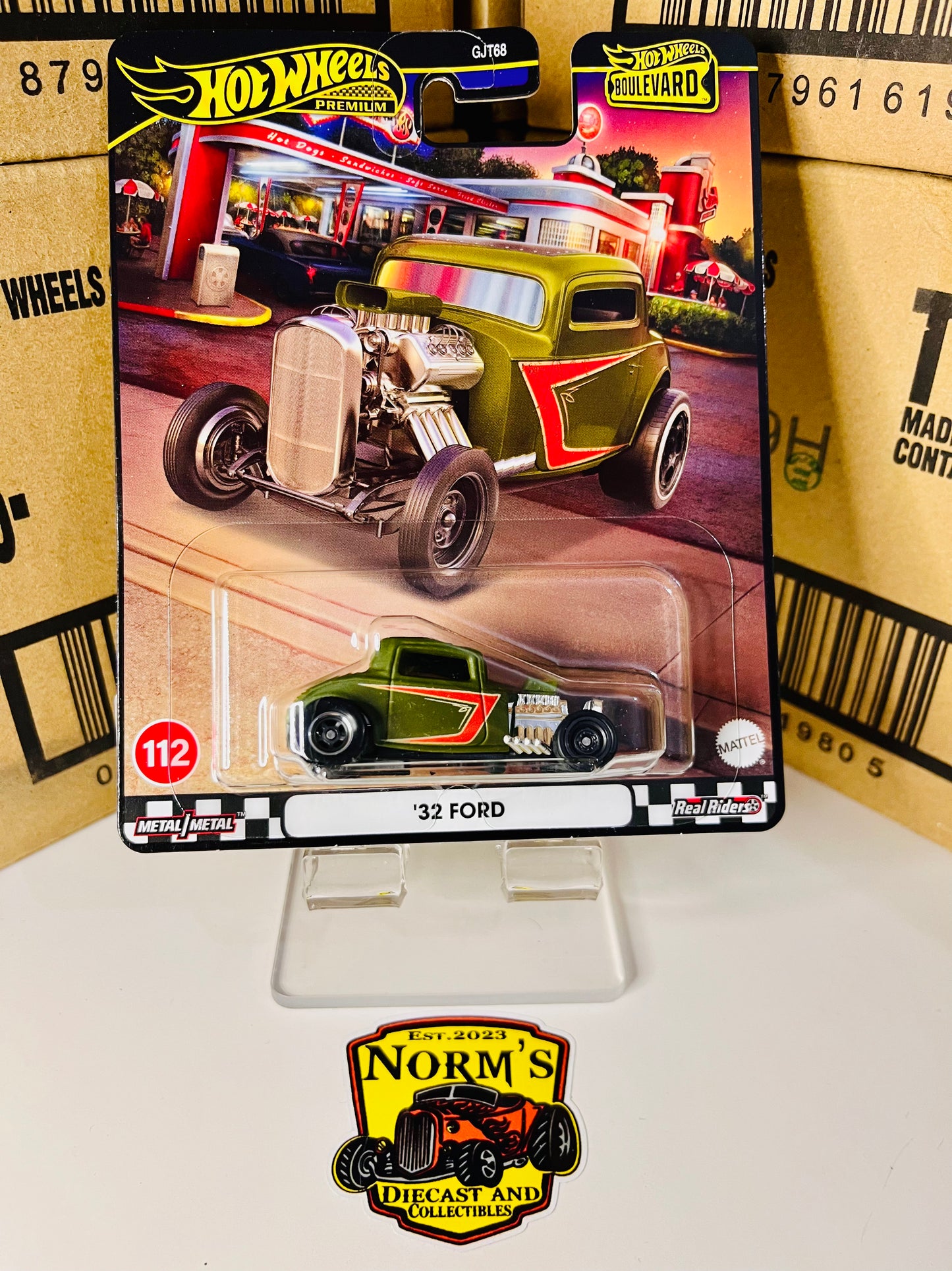 Hot Wheels Premium Boulevard ‘32 Ford #112