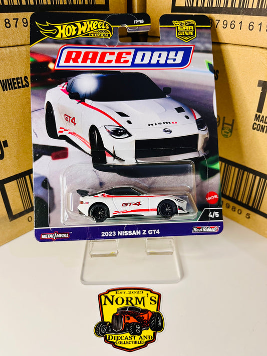 Hot Wheels Premium Pop Culture Race Day 2023 Nissan Z GT4 4/5