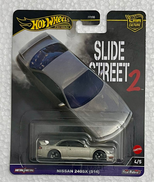 Hot Wheels Premium Slide Street 2 Nissan 240SX (S14)