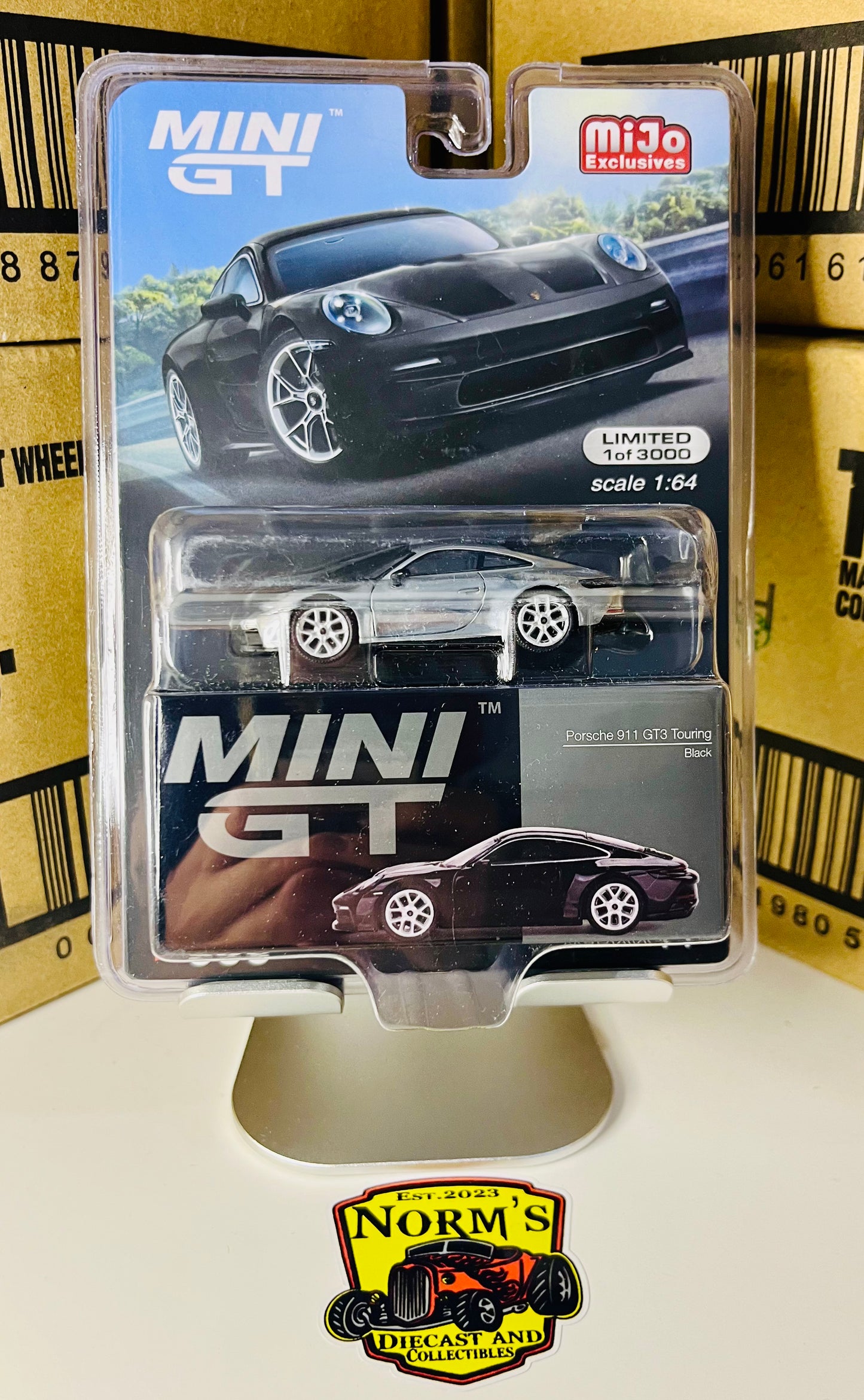 Mini GT Porsche 911 GT3 Touring *CHASE*