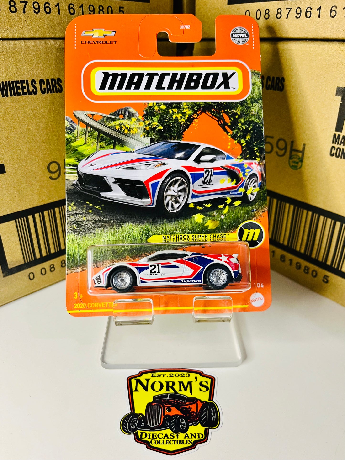 Matchbox 2020 Corvette *Matchbox Super Chase*